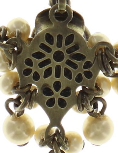 image pour Collier pendant Indian Roses Beige  medium