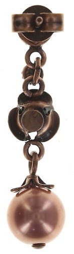 image pour Clou d'oreille pendant Indian Roses Rose  extra small