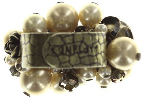 image pour Anneau Indian Roses Beige  large, medium, extra small