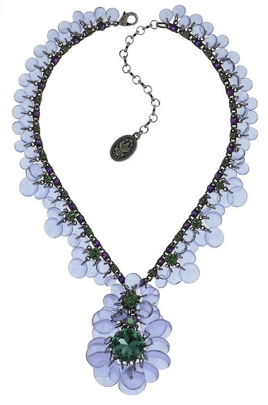 image for Necklace-Y Aquarell Lila  