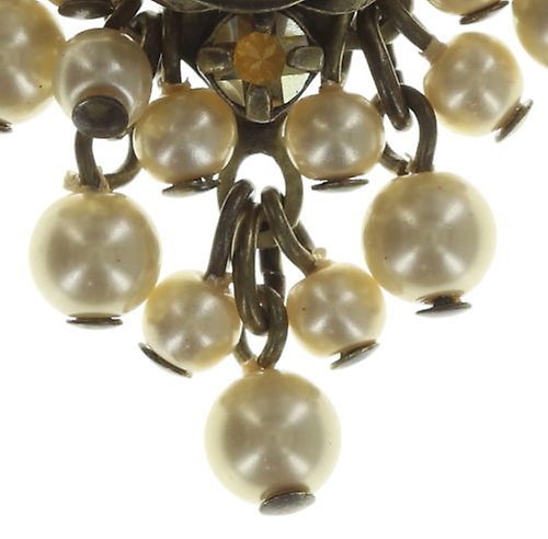 image pour Collier pendant Indian Roses Beige  medium