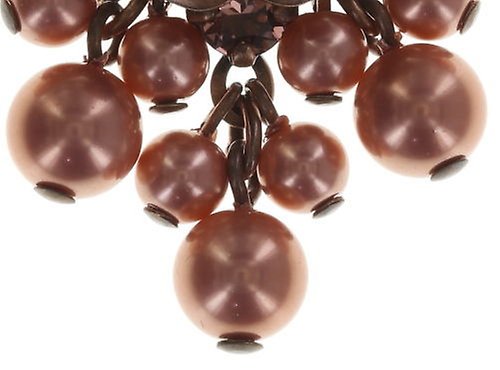 image for Necklace Pendant Indian Roses Pink  large