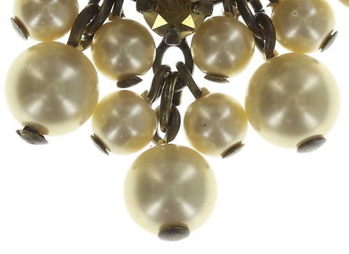 image pour Collier pendant Indian Roses Beige  large