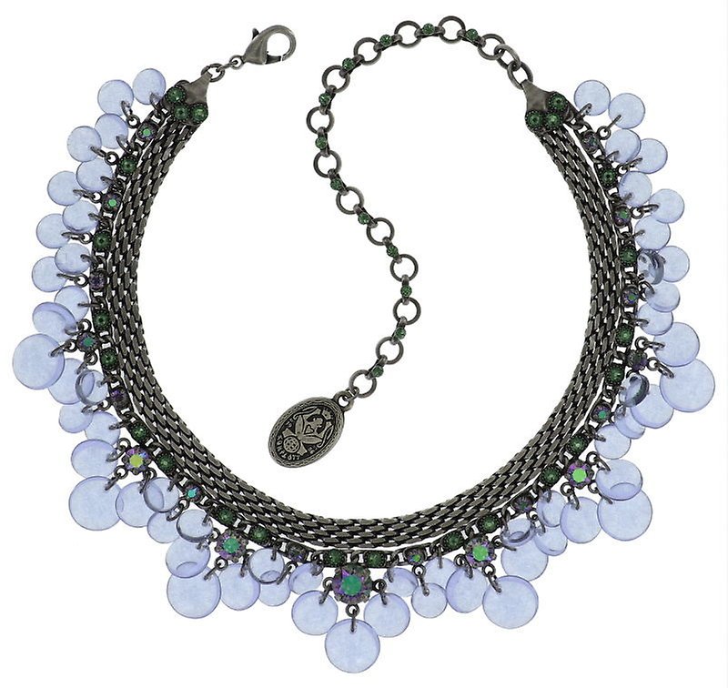 image for Necklace Choker Aquarell Lila  