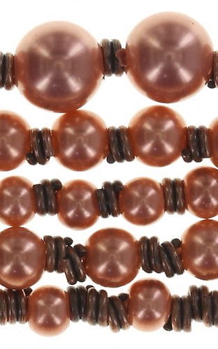 image pour Bracelet élastique Indian Roses Rose  large