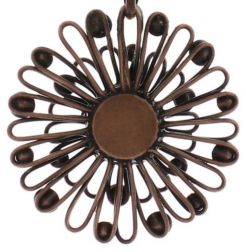 image pour Collier pendant Distel Rose  small