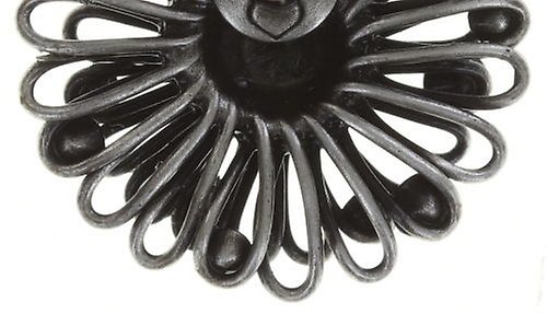 image pour Clou d'oreille Distel Noir  extra small
