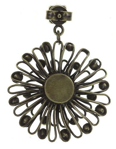 image pour Clou d'oreille pendant Distel Vert  small