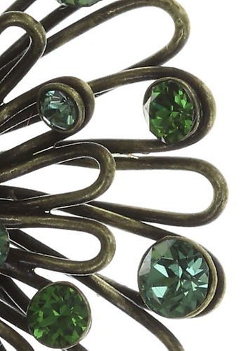 image for Earring Stud Dangling Distel Green  small