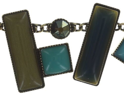 image pour Collier (long) Shake to the Rhythm Kaki / Vert  