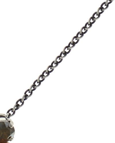 image pour Collier pendant Caviar de Luxe Marron / Gris  