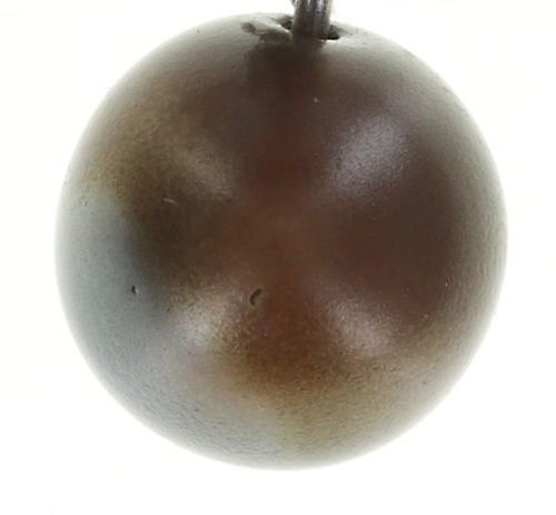 image for Earring eurowire dangling Caviar de Luxe Brown / Grey  