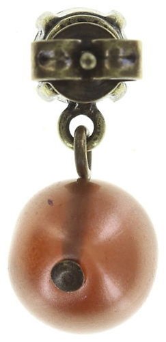 image pour Clou d'oreille pendant Caviar de Luxe Marron / Vert  