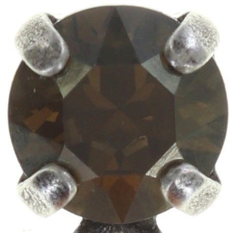 image for Earring Stud Dangling Caviar de Luxe Brown / Grey  