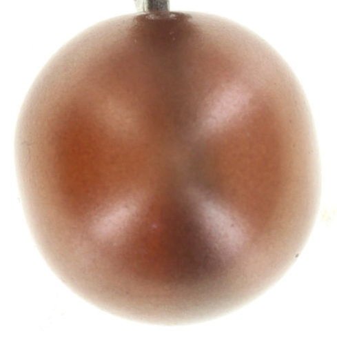 image for Earring Stud Dangling Caviar de Luxe Brown / Grey  