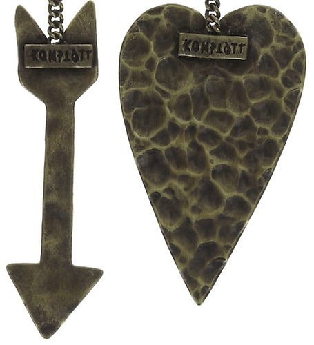 image pour Clou d'oreille pendant You Missed It Laiton  