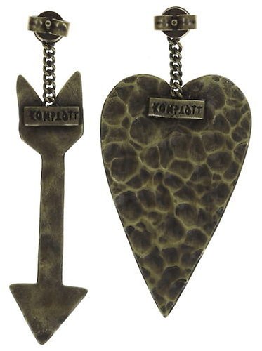 image pour Clou d'oreille pendant You Missed It Laiton  