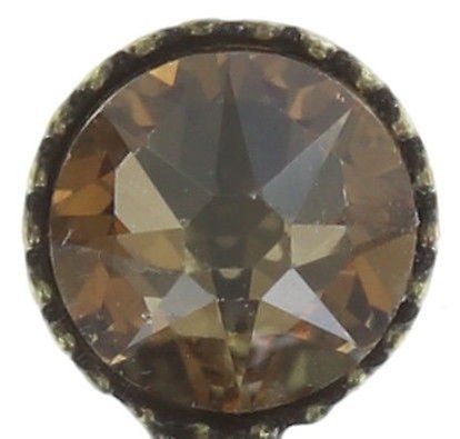 image pour Clou d'oreille pendant Dancing Star Marron  