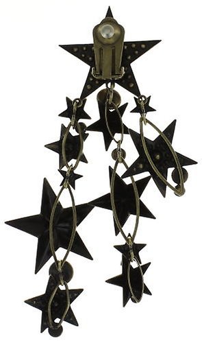 Bild für Ohrring Clip Dancing Star Braun crystal metallic sunshine 