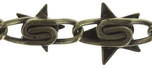 image for Bracelet Dancing Star Brown crystal metallic sunshine small, extra small