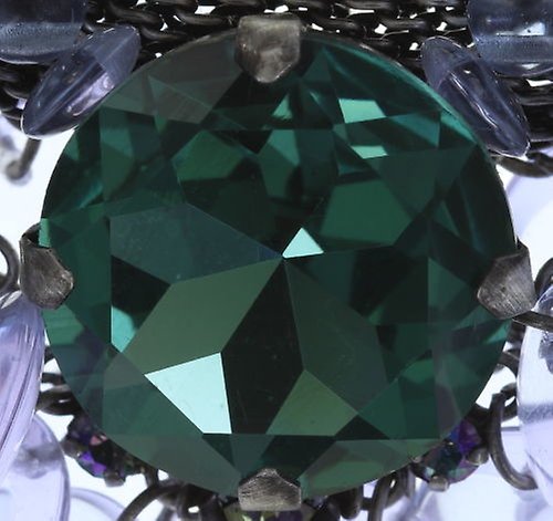 image for Necklace Choker-Collier Aquarell Lila  