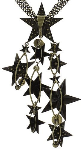 Bild für Halskette mit Anhänger Dancing Star Braun crystal metallic sunshine 