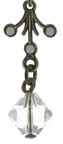 Bild für Ohrring Clip Chandelier Earrings Weiß  