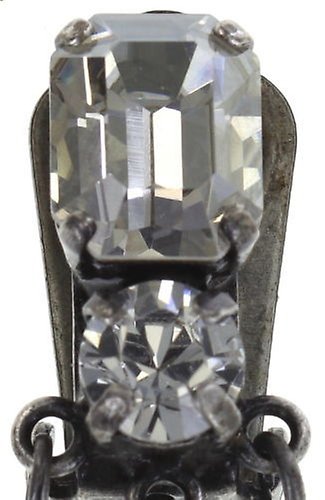 Bild für Ohrring Clip Chandelier Earrings Weiß  