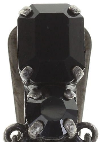 Bild für Ohrring Clip  Chandelier Earrings Schwarz  