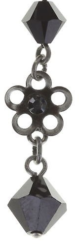 image for Earring Stud Dangling Chandelier Earrings Black  