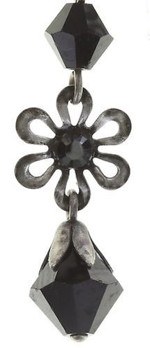 Bild für Ohrstecker baumelnd Chandelier Earrings Schwarz  