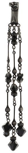 image pour Clou d'oreille pendant Chandelier Earrings Noir  