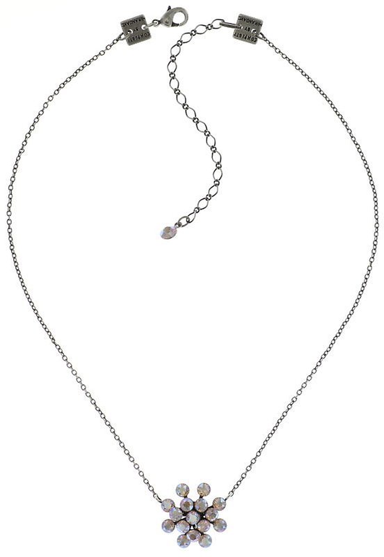 image for Necklace Pendant Magic Fireball Beige silk shimmer Classic Size (21mm Ø)