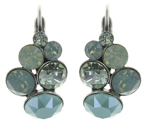 image pour Boucles d'oreilles Eurowire Petit Glamour Vert  