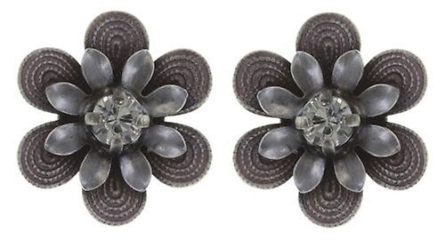 image for Earring stud Mille Fleurs White  