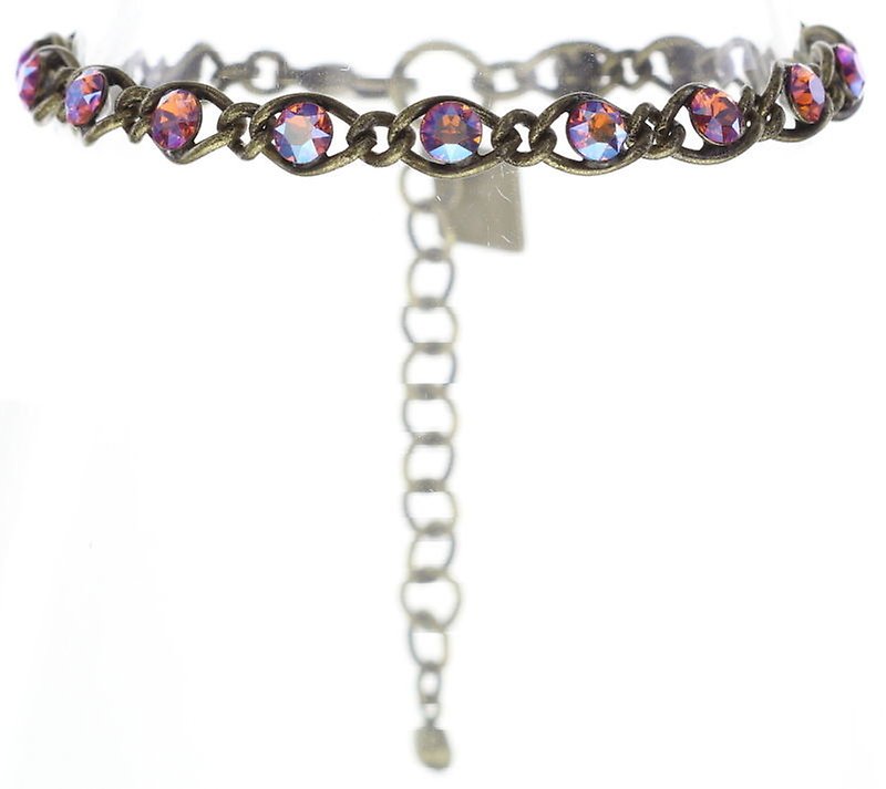 image for Bracelet Magic Fireball Brown / Orange tangerine shimmer Classic Size (21mm Ø)