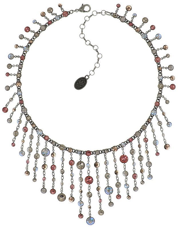 image for Necklace Waterfalls Beige / Pink  