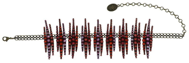 image for Necklace Choker Global Glam De Luxe Red / Orange  