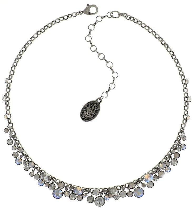 image pour Collier Waterfalls Blanc / Gris  