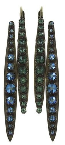 image pour Boucles d'oreilles Eurowire Global Glam De Luxe Vert  size M,S