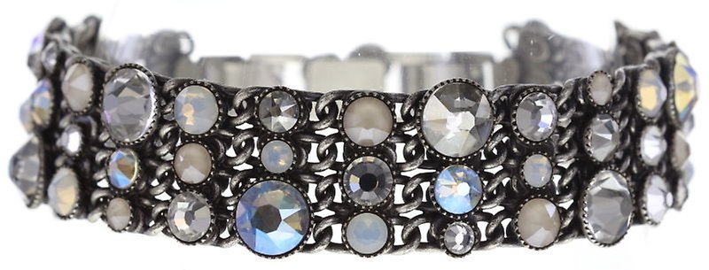 Bild für Armband Waterfalls Weiß / Grau  