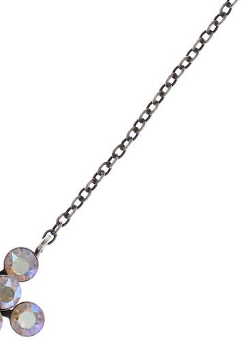 image for Necklace Pendant Magic Fireball Beige silk shimmer Classic Size (21mm Ø)