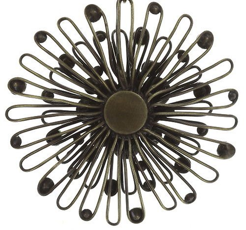 image pour Clou d'oreille pendant Distel Vert  large