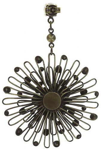 image for Earring Stud Dangling Distel Green  large