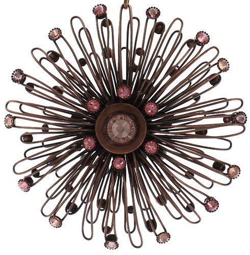 Bild für Ohrring Clip  Distel Pink  Extra Large