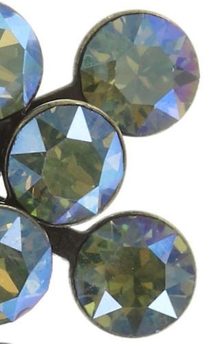 image pour Boucles d'oreilles Eurowire Magic Fireball Jaune / Vert peridot shimmer Classic Size (21mm Ø)