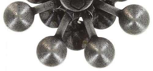 Bild für Ohrstecker Magic Fireball Grau black diamond shimmer Classic Size (21mm Ø)