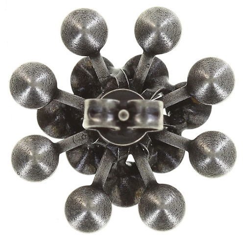 Bild für Ohrstecker Magic Fireball Grau black diamond shimmer Classic Size (21mm Ø)