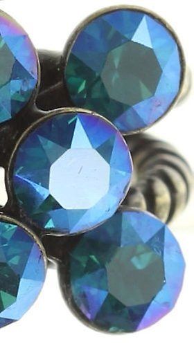 image for Ring Magic Fireball Blue / Green blue zircon shimmer Classic Size (21mm Ø)