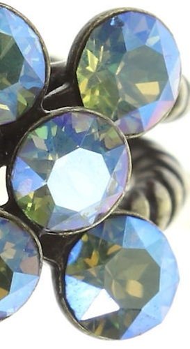 image pour Anneau Magic Fireball Jaune / Vert peridot shimmer Classic Size (21mm Ø)